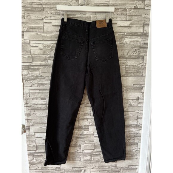 Vintage Deadstock Route 66 Denim Jean Size 14 Boys Black Jeans Straight - Picture 2 of 9